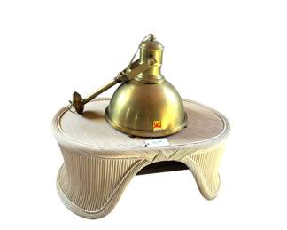 Visual comfort marine pendant. 19x19x34in