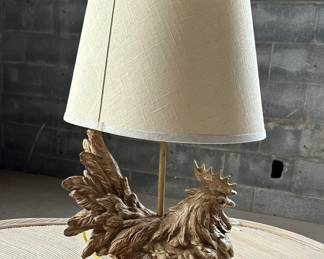 Chicken lamp. 24”h. $40