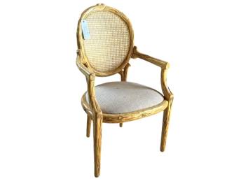Faux boi dining or game table chairs. Set of 4, 750!