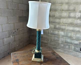 Vintage column lamp.