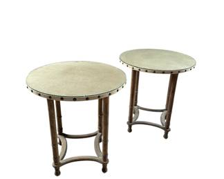 Side tables.