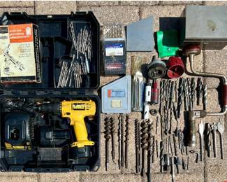 Dewalt Cordless Drill with Drill Bits