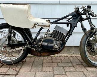 Vintage Yamaha Motorcycle -Project Bike for Parts Only