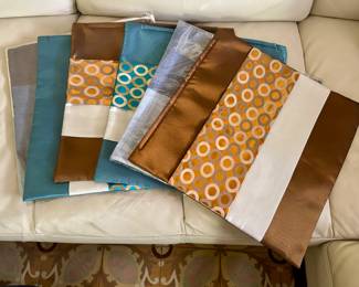 Decorative silk pillow cases