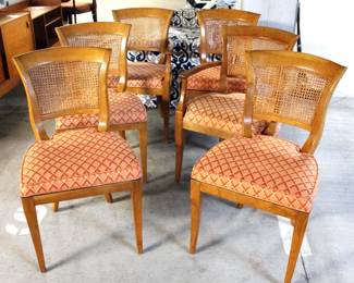 6 dining chairs mid century modern