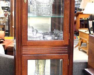 Tall display cabinet