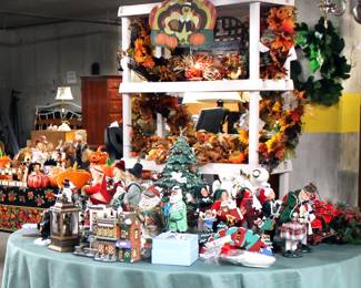 Christmas, Thanksgiving and other holiday decor.