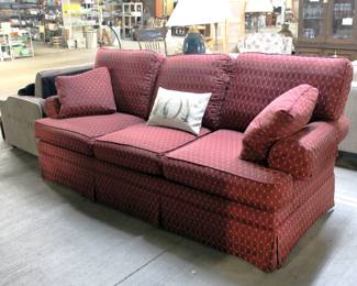 Red sofa