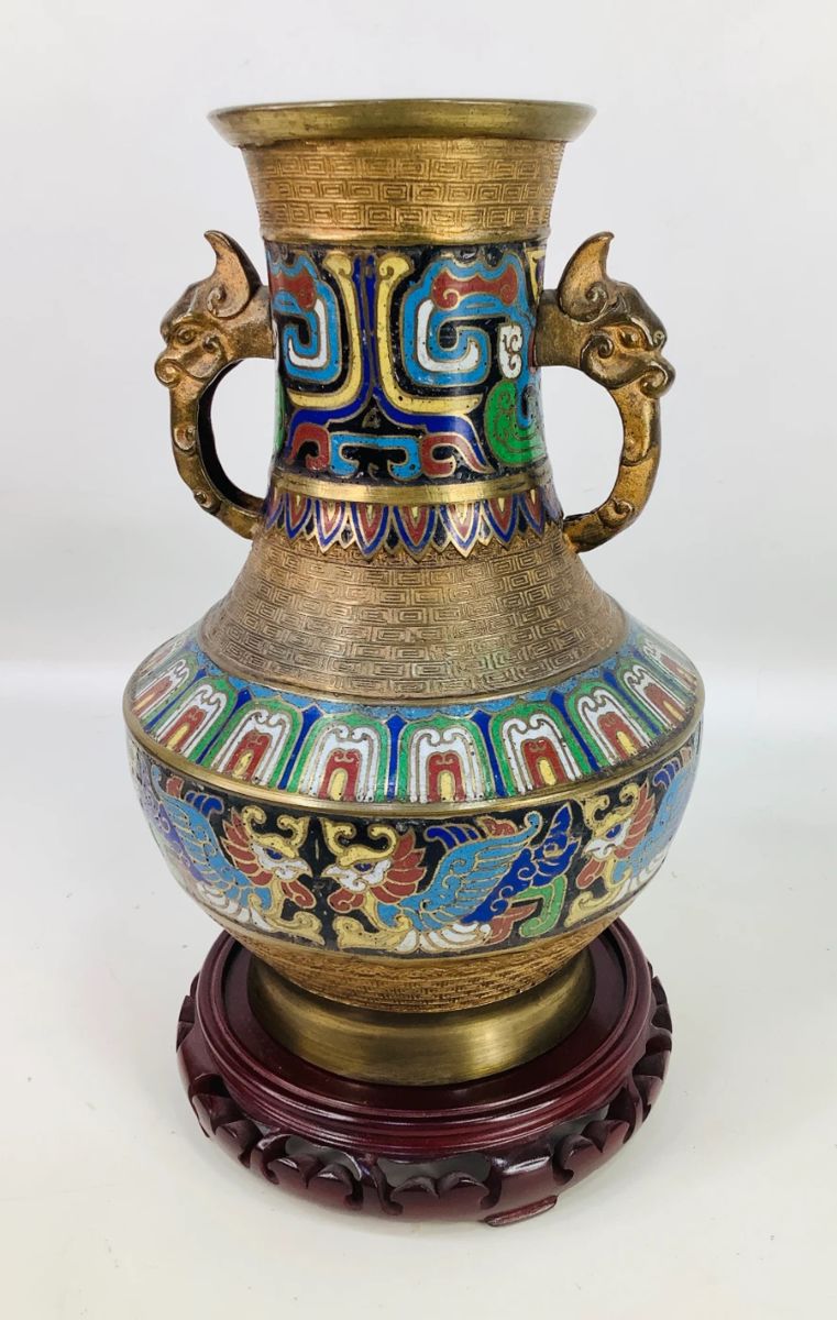 Oriental Brass Vase