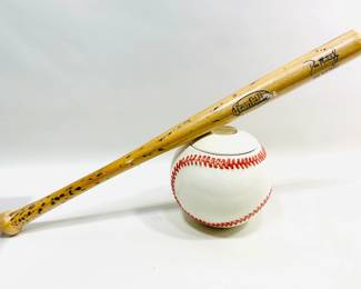 Don Mattingly Baseball Bat and Cookie Jar