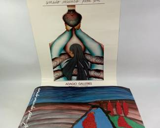 Amado Maurilio Pena Jr Signed Posters