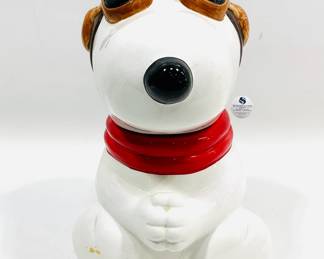 Benjamin & Medwin "Snoopy Flying Ace" Cookie Jar