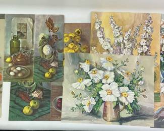 C. Jacquin & H. Peyron Floral Art Prints