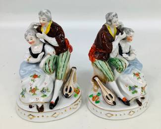 Courting Couple Figurines