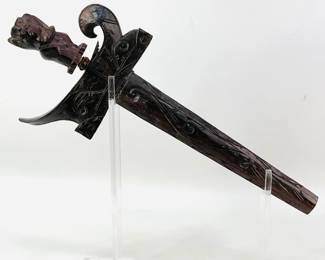 Indonesian Keris, Asymmetrical Dagger
