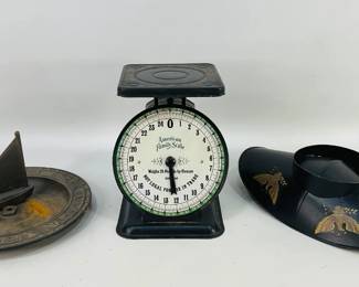 American Family Scale and Iron Sundial