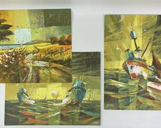 Original Canvas Painting by Warren