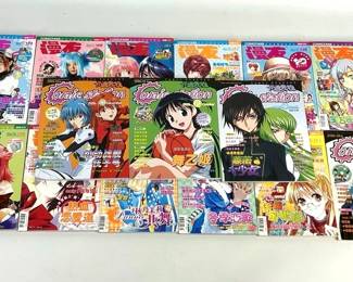 Comic Fans & Comic Station Manga Magazines