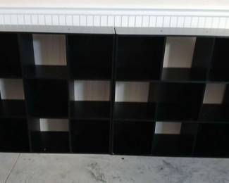 Cubicle Shelving Unit with Baskets