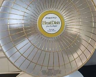 Space Heater, Presto Heat Dish