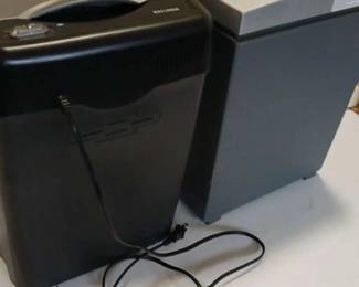 Two Paper Shredders