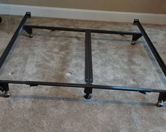 Bed Frame On Casters Full To Queen Adjustable
