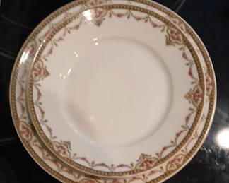 UC Limoges French China Salad And Desert Plates