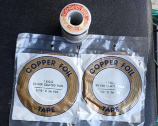 Copper Foil Tape and Solder