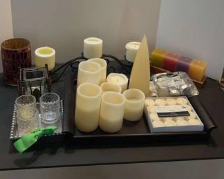 Candle Holders And Candles