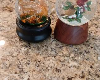 Musical Snow Globes