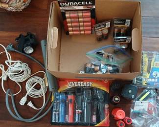 Batteries Flashlights Etc