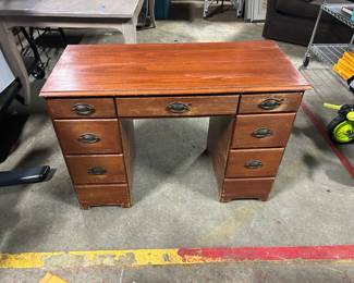 Classic wood desk