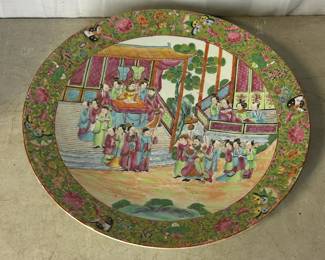 Ornate Asian Plate
