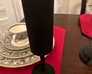 Rosenthal Netter / Carlo Moretti Matte Black glass