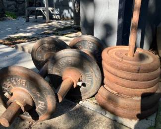 Billard barbells and weights