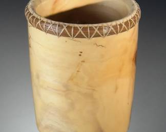 Studio Art Wood Sam Saunders Hand Turned Vase Turtle Creek Bowls Aspen