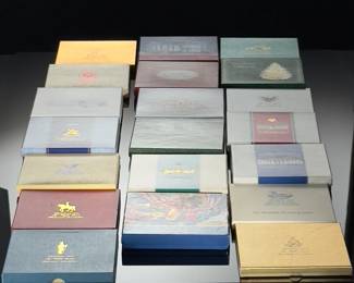 Lot of 20 White House Historical Association Christmas Ornaments 1991 to 2010