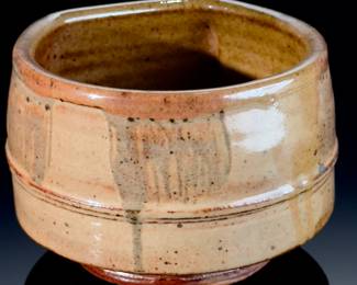 Studio Art Pottery Bowl Signed Ceramic