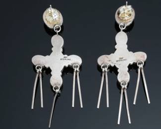 Multi Stone Earrings JNY Sterling