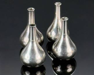 Lot of 4 Dansk Vintage Candleholders by Jens Quistgaard MCM