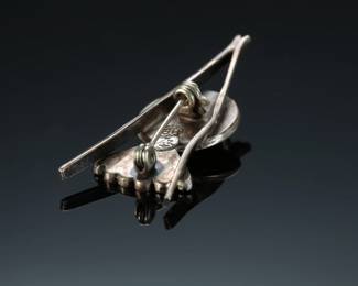 Vintage Mexican Modern Fish Brooch Pin