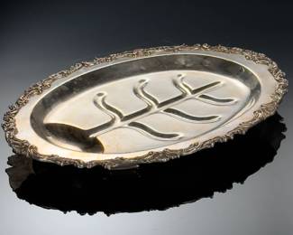 ONEIDA Silver Plate Meat Platter