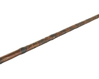 Antique Walking Stick Spear Tip