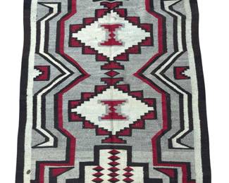 Antique Navajo Klagetoh Rug Weaving Native American Art