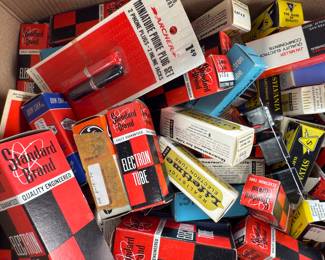 Lot of Vintage Vacuum Tubes