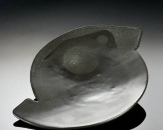 Gabe Loncsar Studio Pottery Art ceramic Gasket Platter