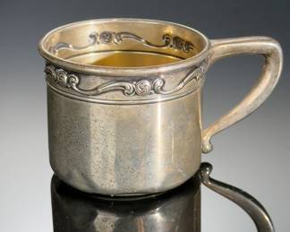 Gorham 1282 Sterling Silver Baby Cup