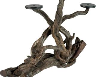 Artist Made Driftwood Candelabra