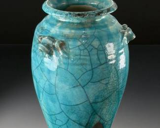 Brad Fabel Signed Studio Pottery Vase Ceramic Art