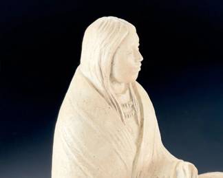 Austin Productions “Madre Tierra” 1983 Native American Woman Sculpture